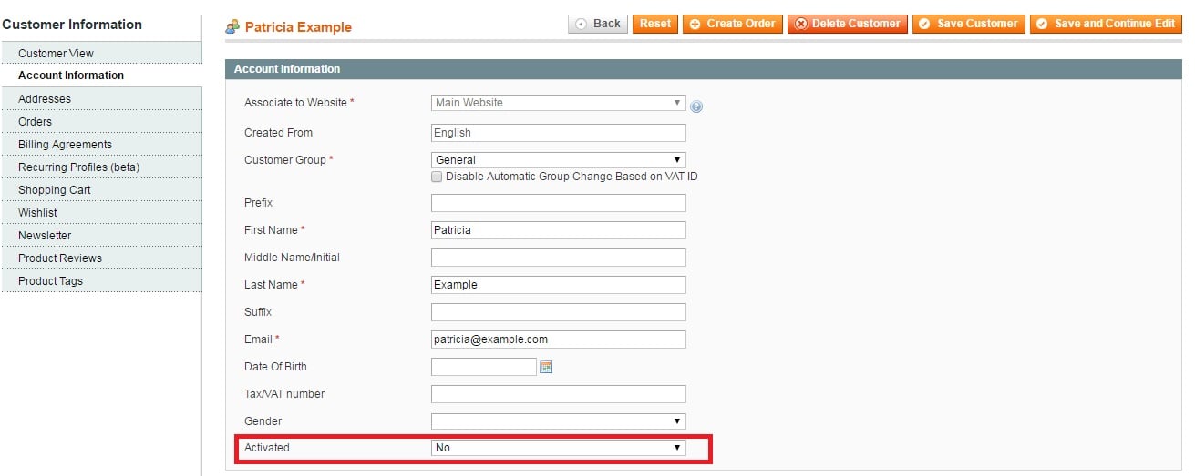 Extendware Customer Activation Magento Extension Review; Extendware Customer ActivationMagento Module Overview