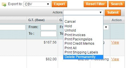 Extendware Delete Orders Magento Extension Review; Extendware Delete Orders Magento Module Overview