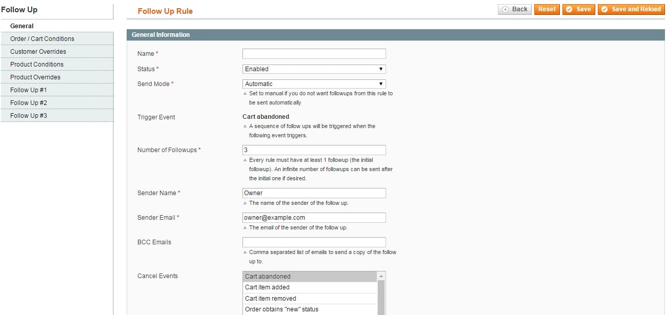 Extendware Follow Up Email Magento Extension Review; Extendware Follow Up Email Magento Module Overview