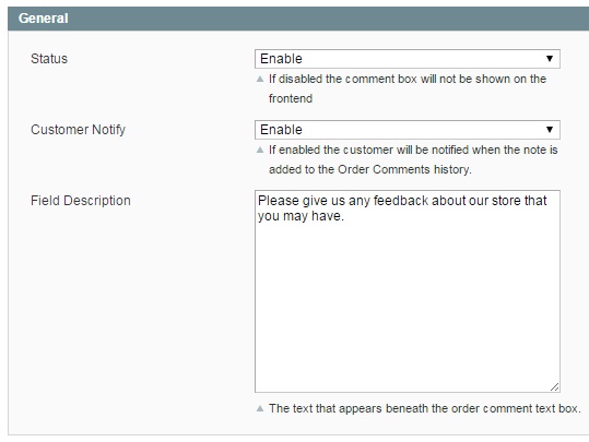 Extendware Order Comments Magento Extension Review; Extendware Order Comments Magento Module Overview