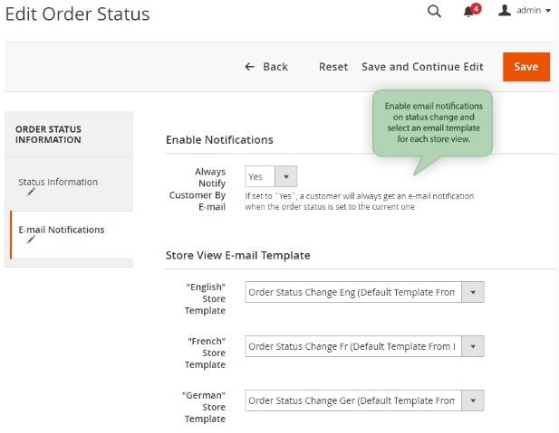 Custom Order Status Magento 2 Module