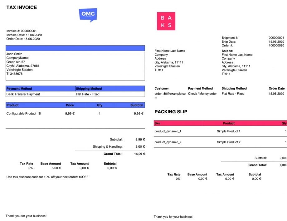 Fooman PDF Customiser Magento 2 Extension Review; Fooman PDF Customiser Magento 2 Module Overview