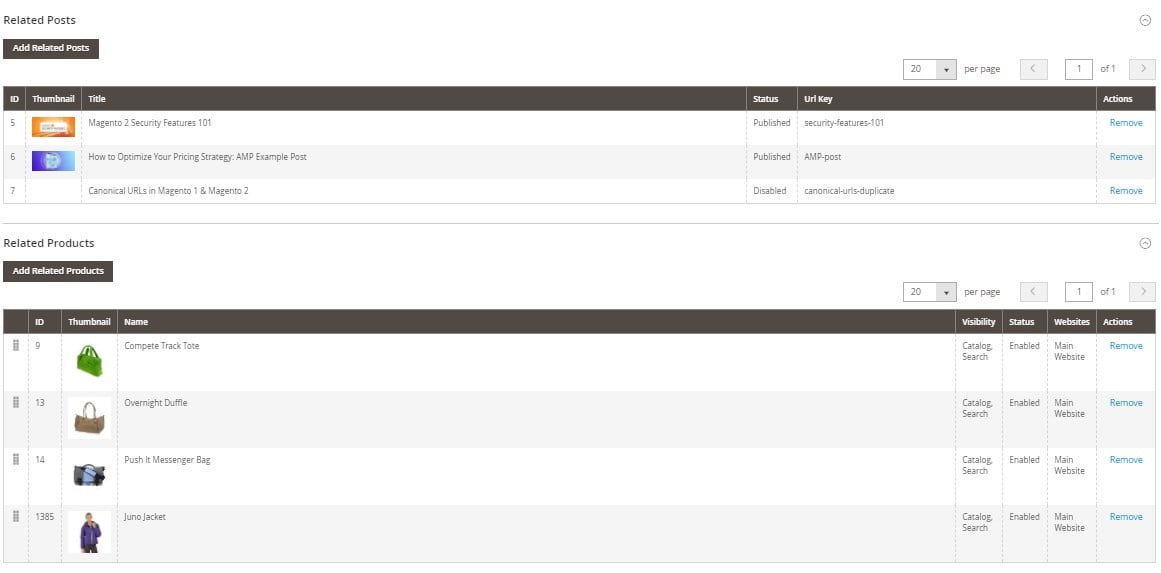 Magento 2 Blogs Comparison aheadworks vs amasty