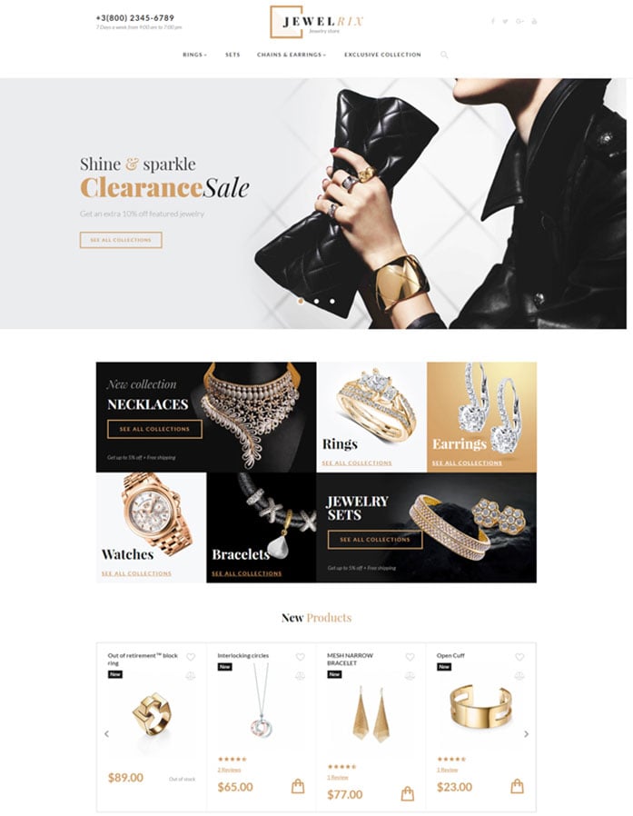 jewelrix Magento 2 Theme