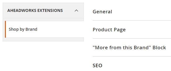 AheadWorks Shop By Brand Magento 2 Module; Magento 2 Extension