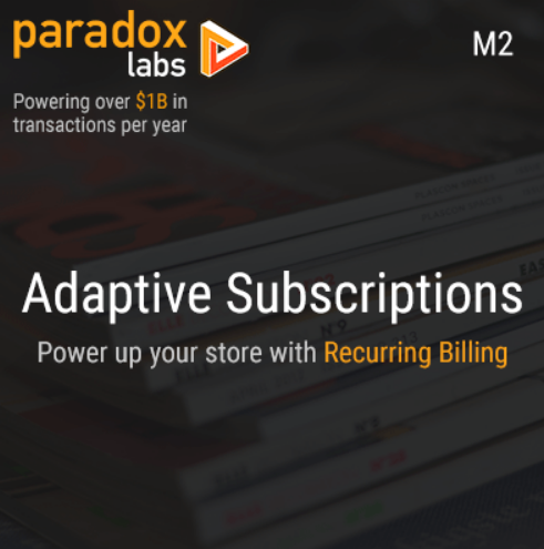 Subscriptions and Recurring Payments Extensions for Magento 2