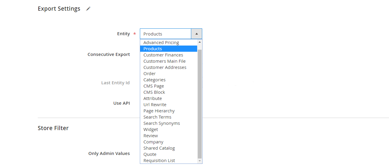 magento 2 product position in category export