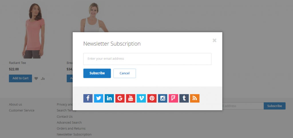 TemplateMonster Newsletter Popup Magento 2 Extension Module Review