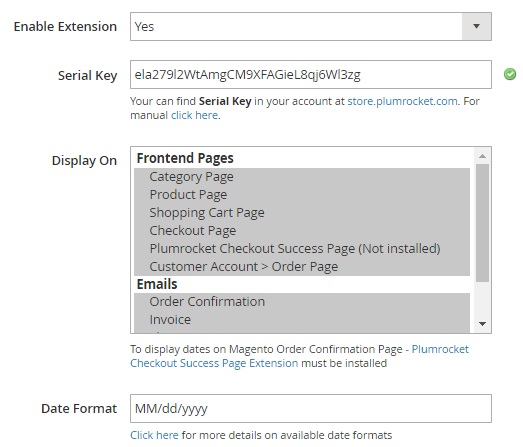 Estimated Delivery Date Magento 2 Extension Module
