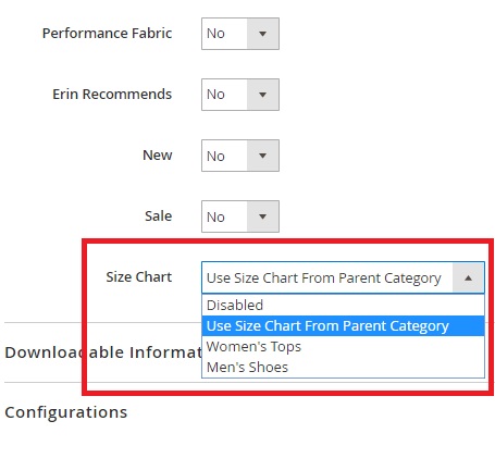 Size Chart Magento 2 Extension Module