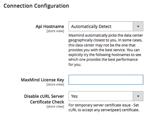 Weltpixel MaxMind Fraud Prevention Magento 2 Extension Module