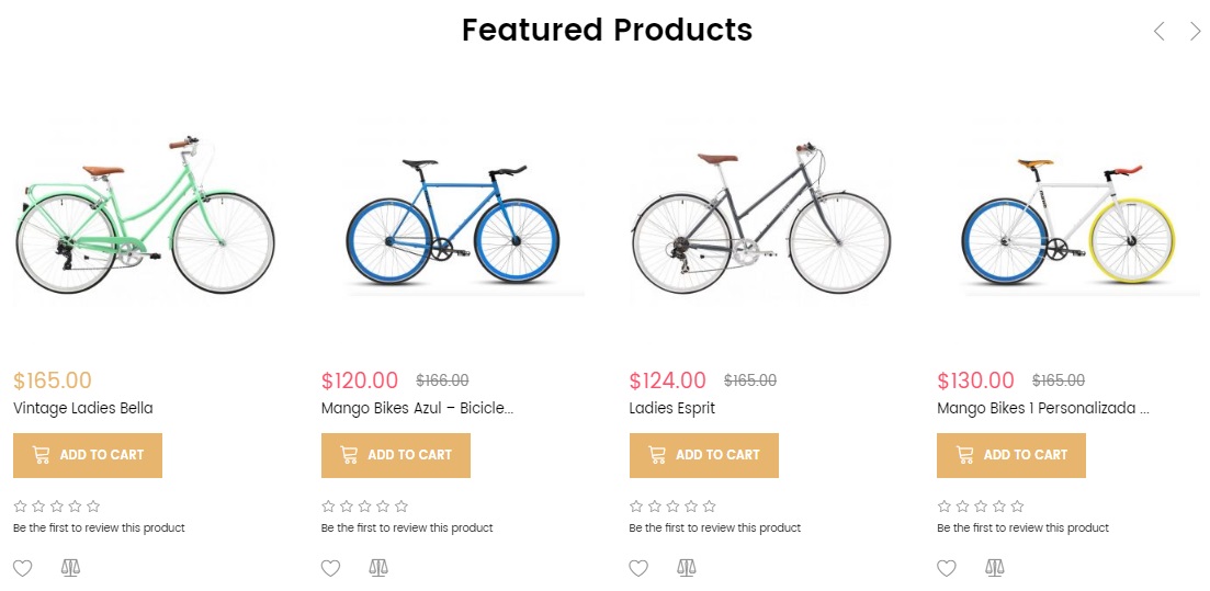 Bikes store Magento 2 Theme