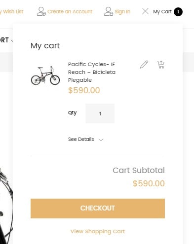 Bikes store Magento 2 Theme