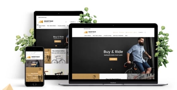 Bikes store Magento 2 Theme