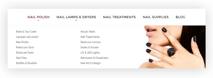 Frodeca Magento 2 manicure and nail supplies template