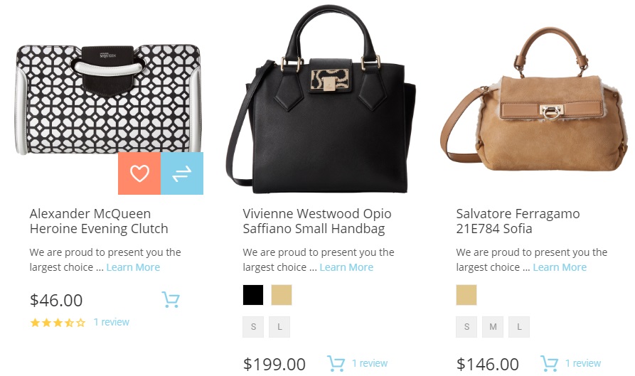 Fashion & Handbags Magento 2 template