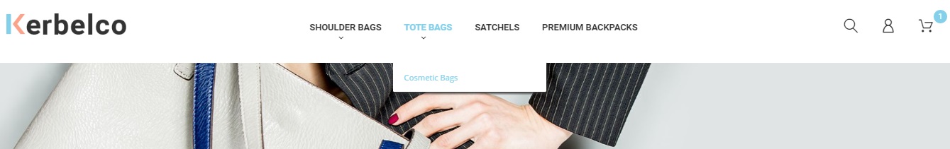 Fashion & Handbags Magento 2 template