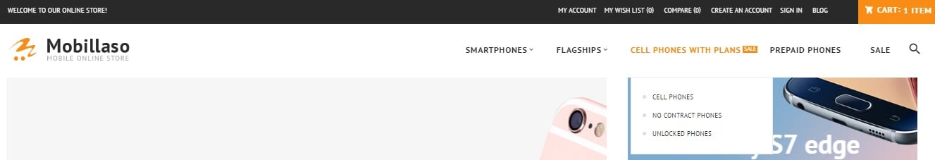 Mobile Store Magento 2 Theme (Smartphone, Tablet)