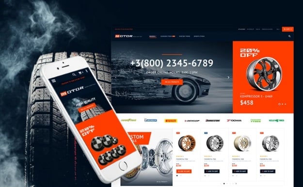 Magento 2 Car Services template