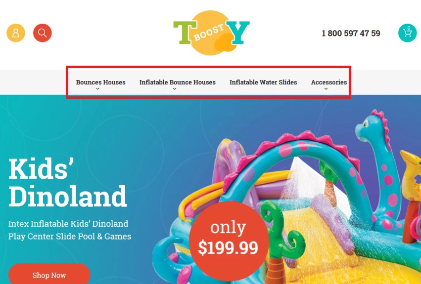 TemplateMonster ToyBoost Magento 2 Template