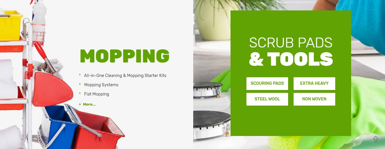 Magento 2 Cleaning Supplies and Tools Store Theme