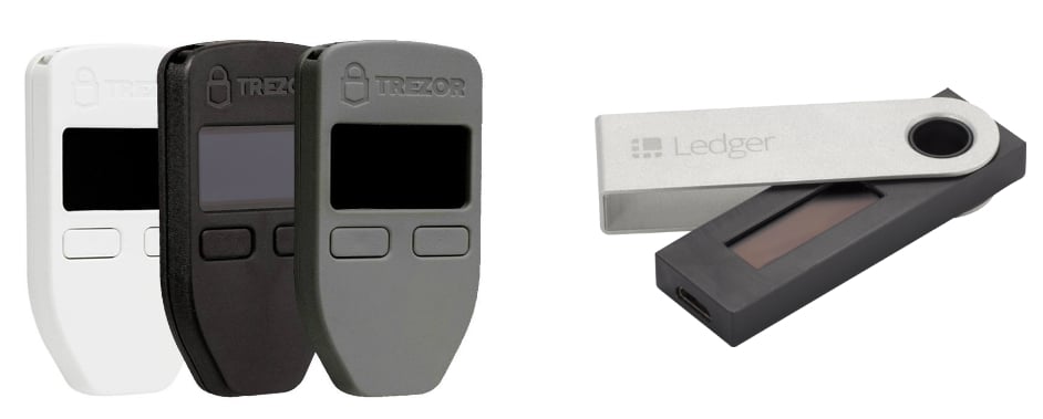 Ledger Nano S Vs Trezor Best Hardware Cryptocurrency Wallets Comparison Ethereum And Bitcoin Firebear