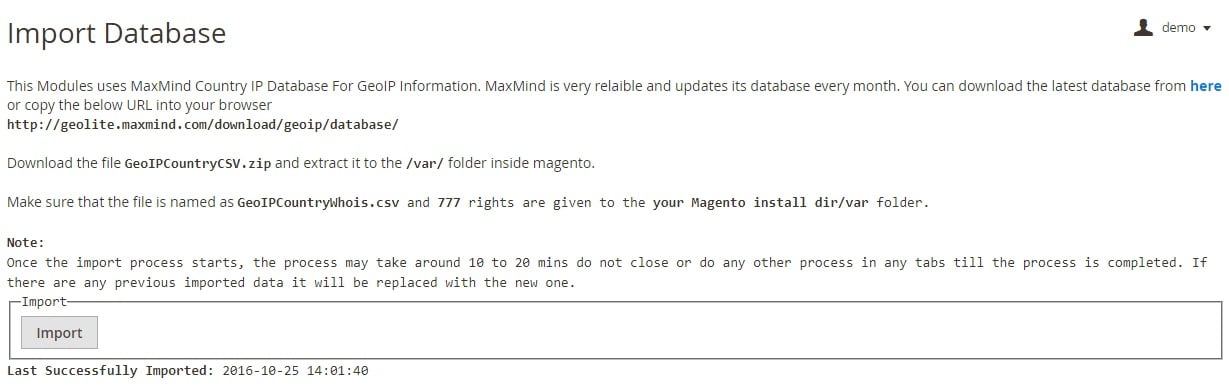 maxmind magento