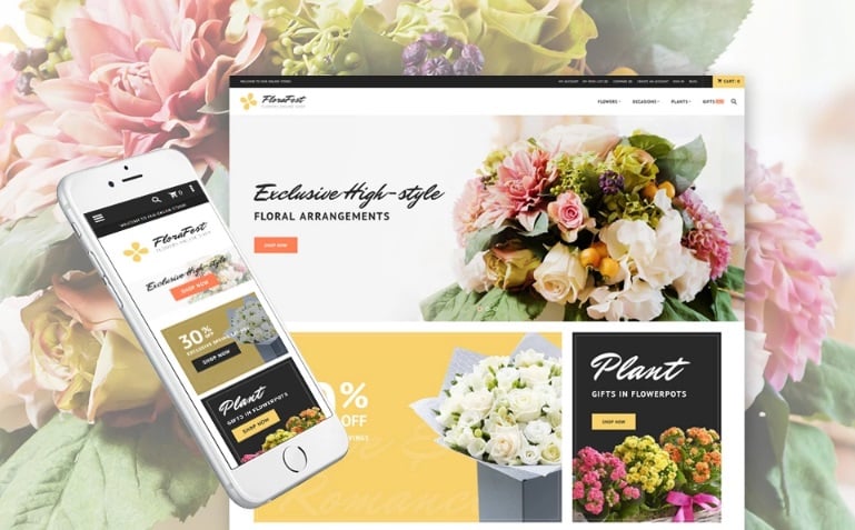 Magento 2 Flower Shop Theme