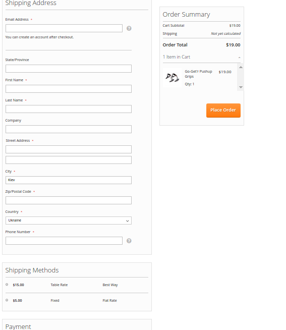 Magento 2 One Step Checkout Extension