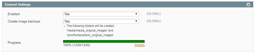 Magento CSS JS HTML Image Compressor