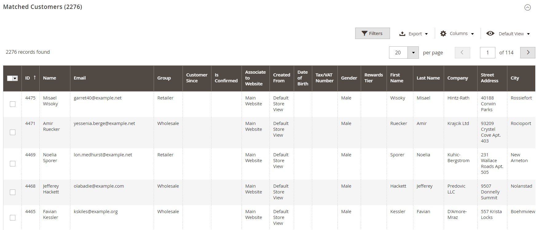 Magento 2 Customer Segmentation