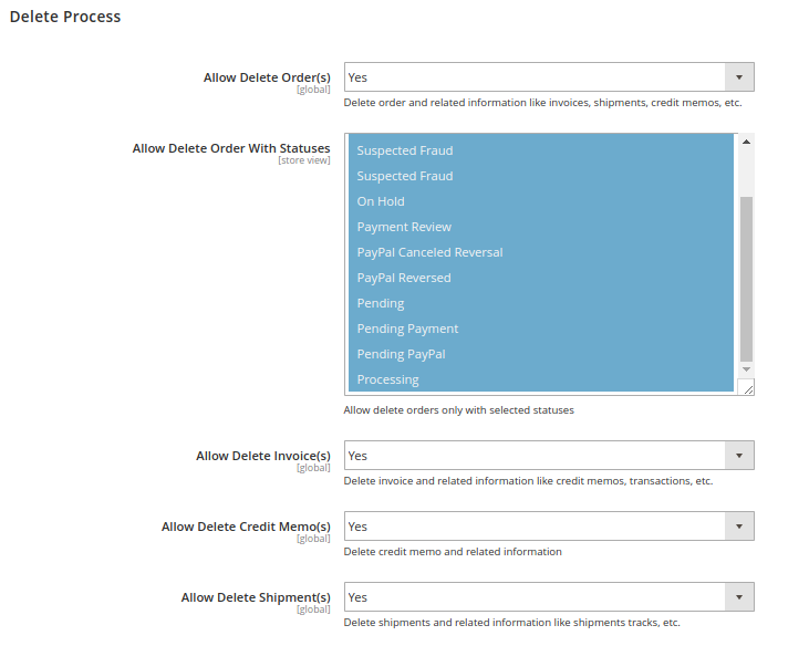 Magento 2 order management extension