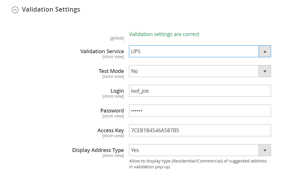 Magento 2 address validation extension