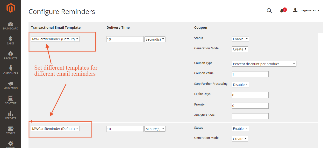 Magento 2 Cart Abandonment