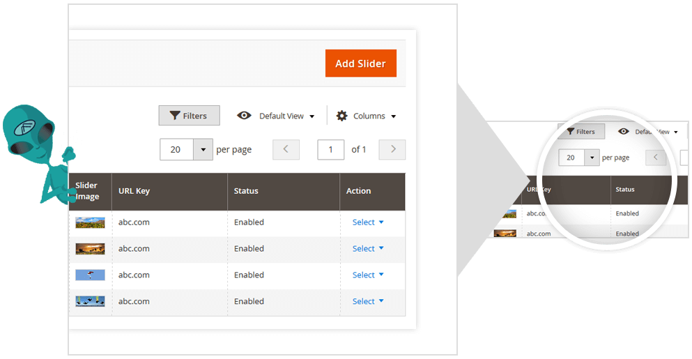 Magento 2 Slider Extension