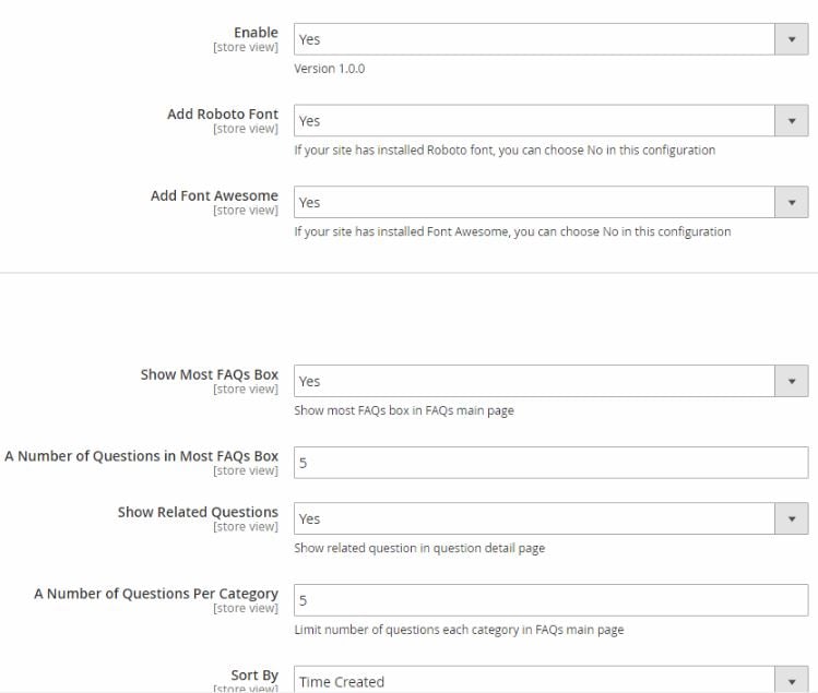 Magento 2 FAQ Extension
