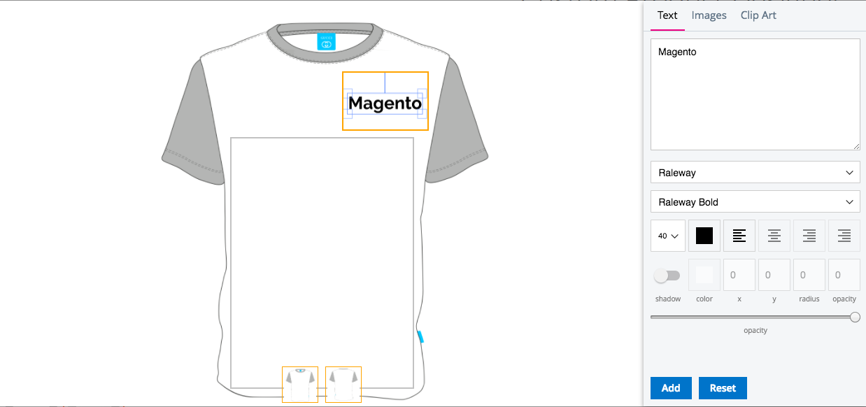 Aitoc Magento 2 Custom Product Designer