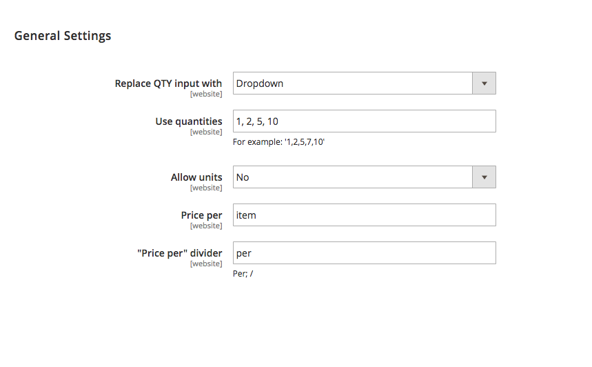 Aitoc Magento 2 Product Units and Quantities Extension