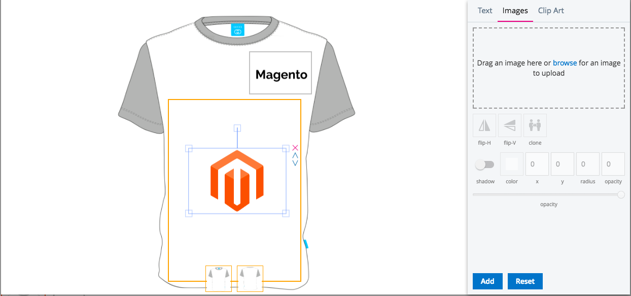 Aitoc Magento 2 Custom Product Designer