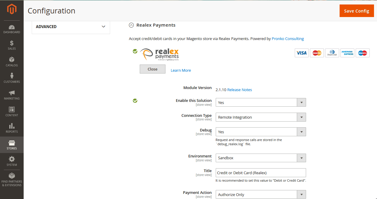 Realex Payments for Magento 2 by Pronko Consulting | FireBear