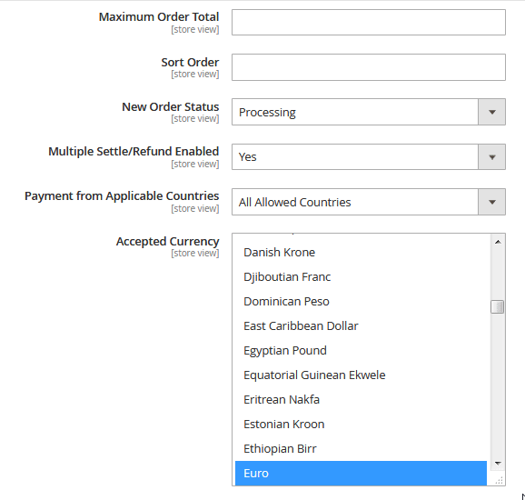 Magento 2 Realex Payments Extension