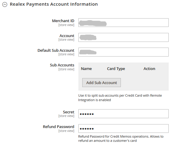 Magento 2 Realex Payments Extension