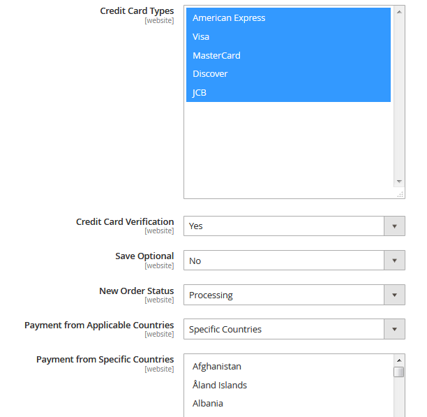 Magento 2 Payment Gateway Extension