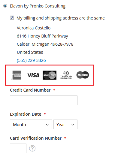 Magento 2 Elavon Payment Extension