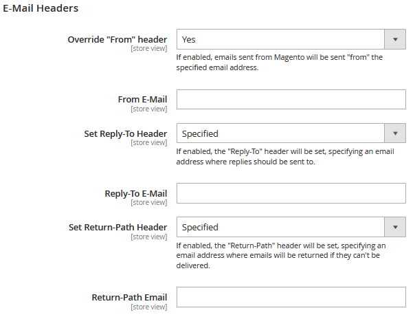 Magento 2 SMTP Settings Extension