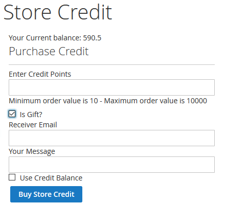 Magento 2 Store Credit Extensions