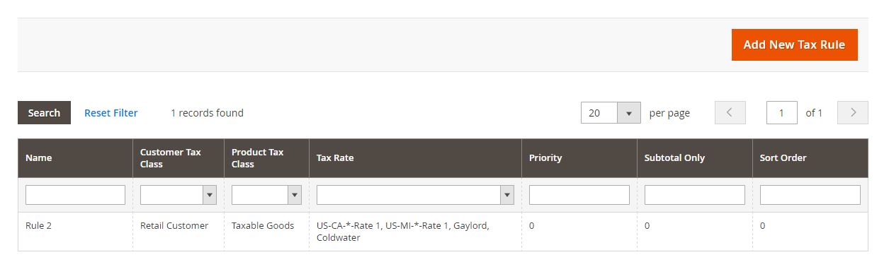 Magento 2 Tax By City Extension