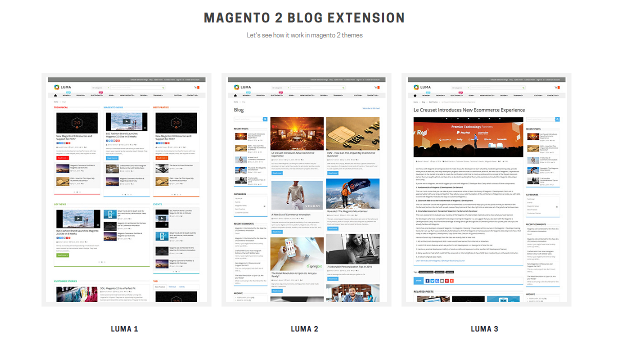 Magento 2 Blog Extension