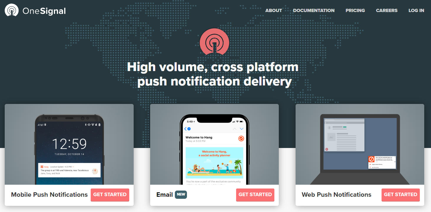 One Signal. ONESIGNAL.com. Пуш для сайта для скачивания мобильного приложения. Web Push.