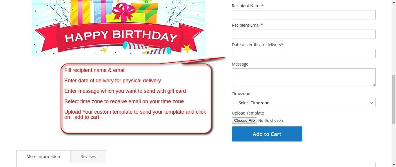 Magento 2 Gift Card Extension